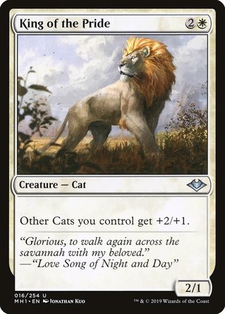 King of the Pride [Modern Horizons] | Lots Moore NSW