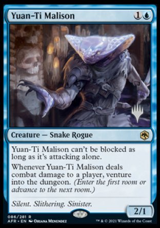 Yuan-Ti Malison (Promo Pack) [Dungeons & Dragons: Adventures in the Forgotten Realms Promos] | Lots Moore NSW