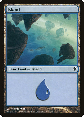 Island (234a) [Zendikar] | Lots Moore NSW