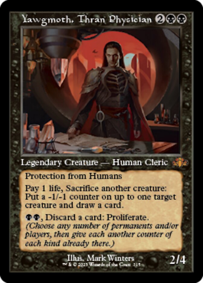 Yawgmoth, Thran Physician (Retro) [Dominaria Remastered] | Lots Moore NSW