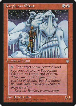 Karplusan Giant [Ice Age] | Lots Moore NSW