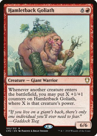 Hamletback Goliath [Commander Anthology Volume II] | Lots Moore NSW