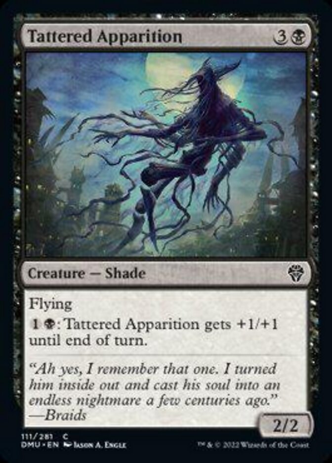Tattered Apparition [Dominaria United] | Lots Moore NSW