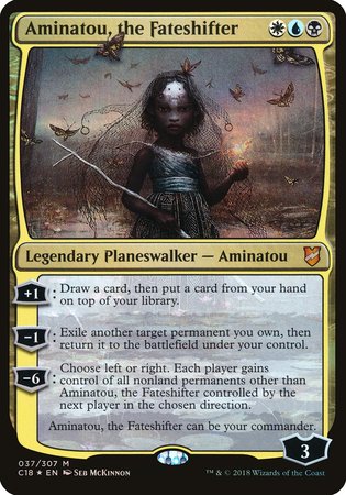 Aminatou, the Fateshifter (Commander 2018) [Commander 2018 Oversized] | Lots Moore NSW