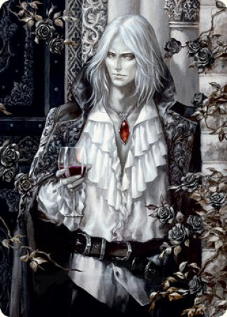 Sorin the Mirthless 2 Art Card [Innistrad: Crimson Vow Art Series] | Lots Moore NSW