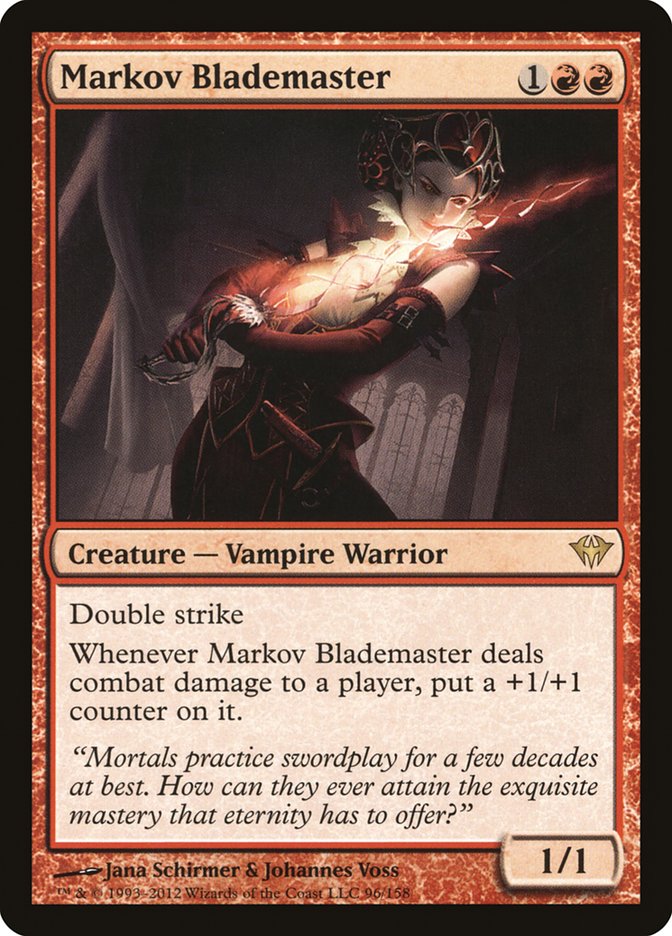 Markov Blademaster [Dark Ascension] | Lots Moore NSW