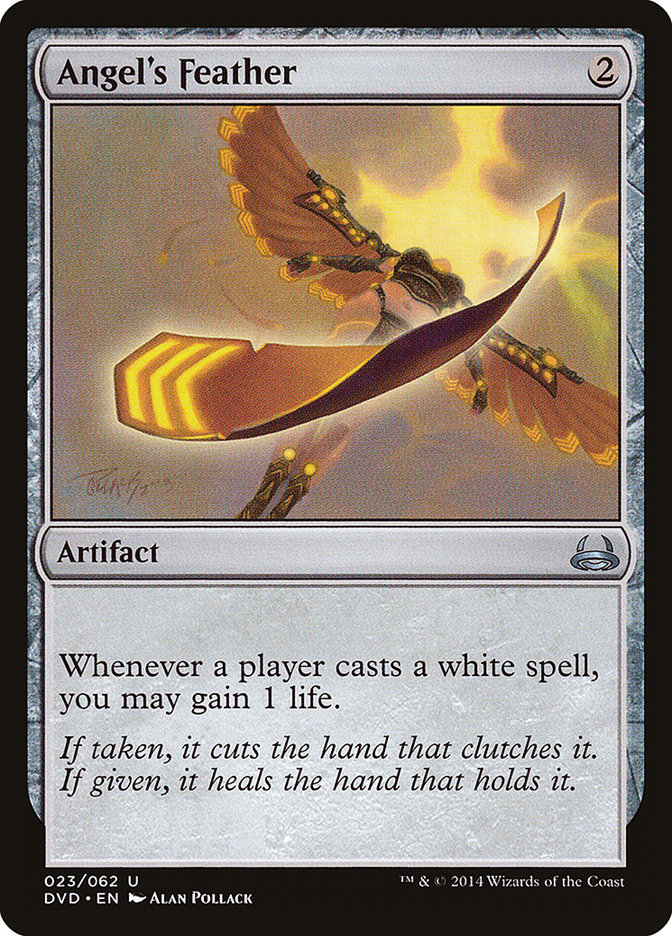Angel's Feather (Divine vs. Demonic) [Duel Decks Anthology] | Lots Moore NSW