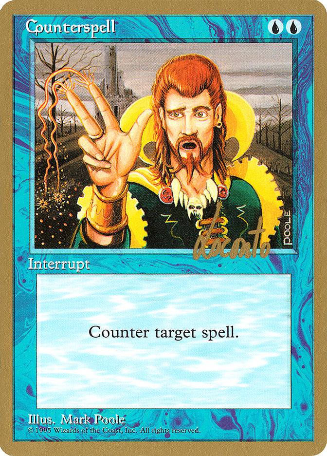 Counterspell (Michael Loconto) [Pro Tour Collector Set] | Lots Moore NSW