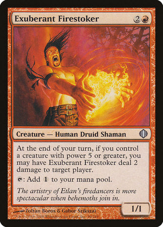 Exuberant Firestoker [Shards of Alara] | Lots Moore NSW