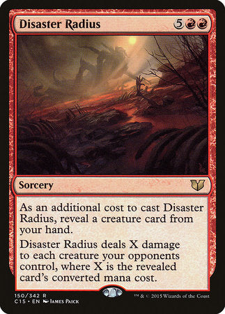 Disaster Radius [Commander 2015] | Lots Moore NSW