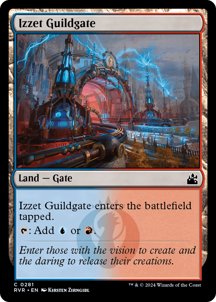 Izzet Guildgate [Ravnica Remastered] | Lots Moore NSW