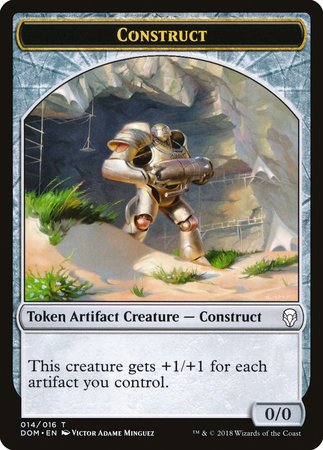 Construct Token [Dominaria Tokens] | Lots Moore NSW