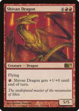 Shivan Dragon [Magic 2010] | Lots Moore NSW