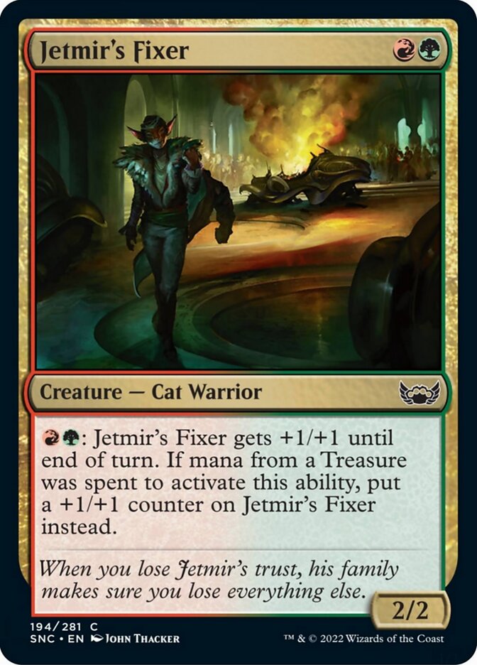 Jetmir's Fixer [Streets of New Capenna] | Lots Moore NSW