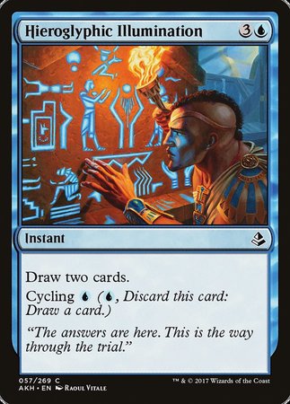 Hieroglyphic Illumination [Amonkhet] | Lots Moore NSW