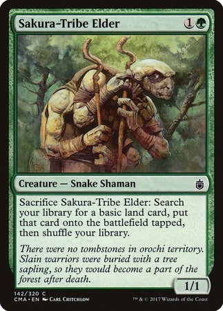 Sakura-Tribe Elder [Commander Anthology] | Lots Moore NSW