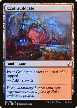 Izzet Guildgate [Commander 2019] | Lots Moore NSW