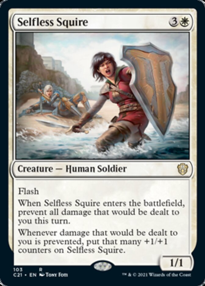 Selfless Squire [Commander 2021] | Lots Moore NSW