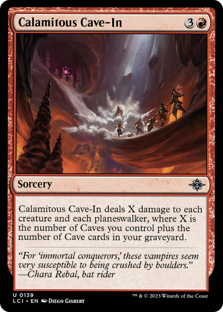 Calamitous Cave-In [The Lost Caverns of Ixalan] | Lots Moore NSW