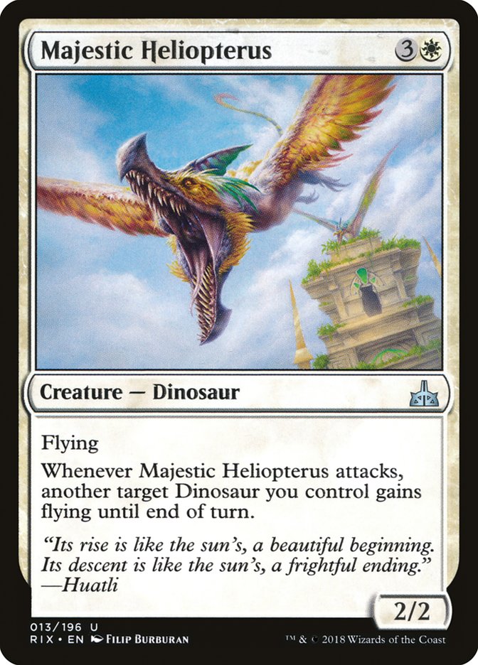 Majestic Heliopterus [Rivals of Ixalan] | Lots Moore NSW