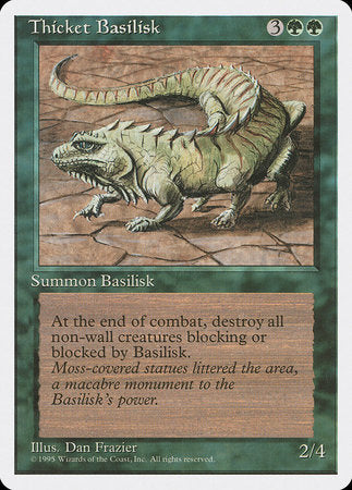 Thicket Basilisk [Fourth Edition] | Lots Moore NSW