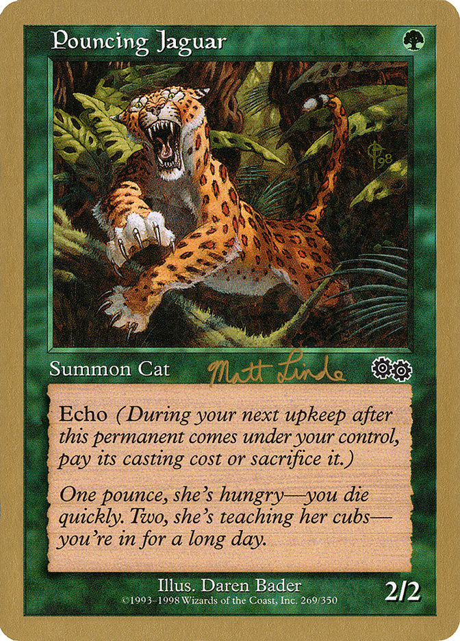 Pouncing Jaguar (Matt Linde) [World Championship Decks 1999] | Lots Moore NSW