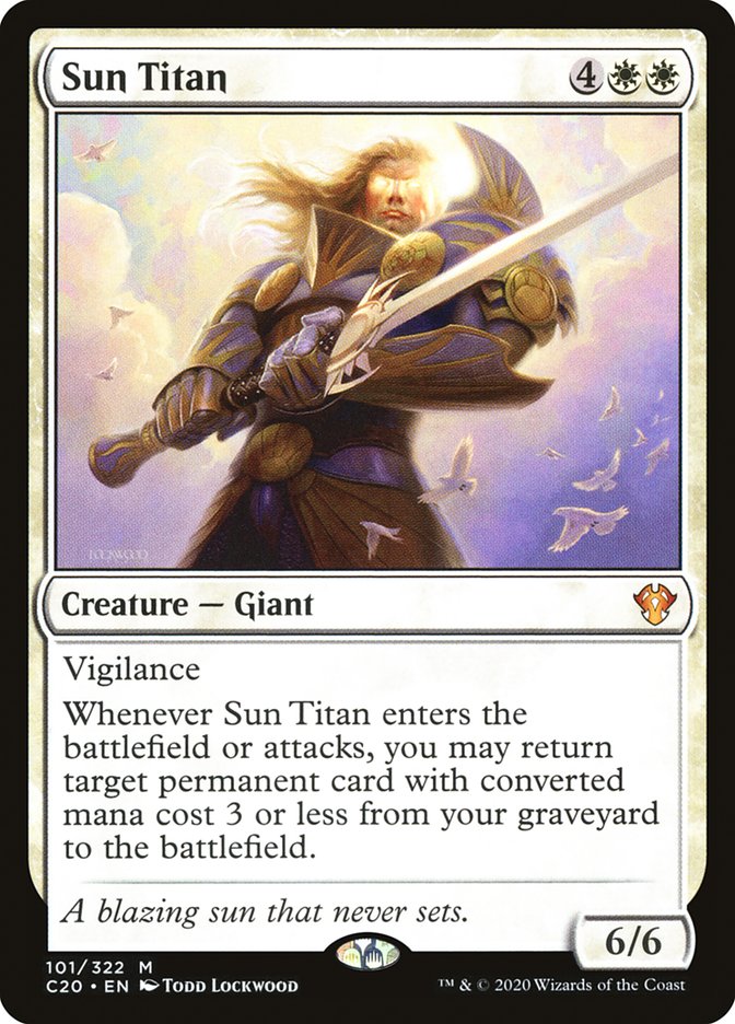 Sun Titan [Commander 2020] | Lots Moore NSW