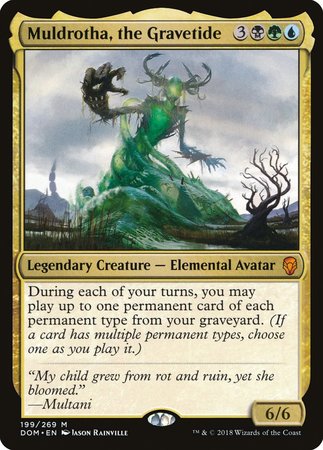 Muldrotha, the Gravetide [Dominaria] | Lots Moore NSW