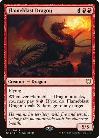 Flameblast Dragon [Commander 2018] | Lots Moore NSW