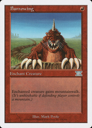 Burrowing [Classic Sixth Edition] | Lots Moore NSW