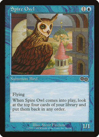 Spire Owl [Urza's Saga] | Lots Moore NSW