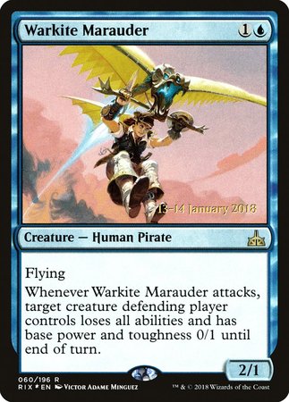 Warkite Marauder [Rivals of Ixalan Promos] | Lots Moore NSW