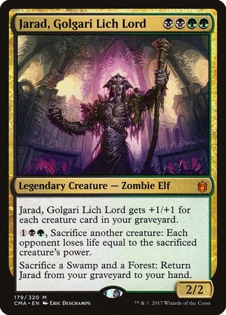 Jarad, Golgari Lich Lord [Commander Anthology] | Lots Moore NSW