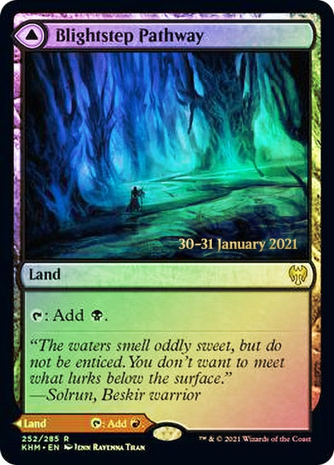 Blightstep Pathway // Searstep Pathway  [Kaldheim Prerelease Promos] | Lots Moore NSW