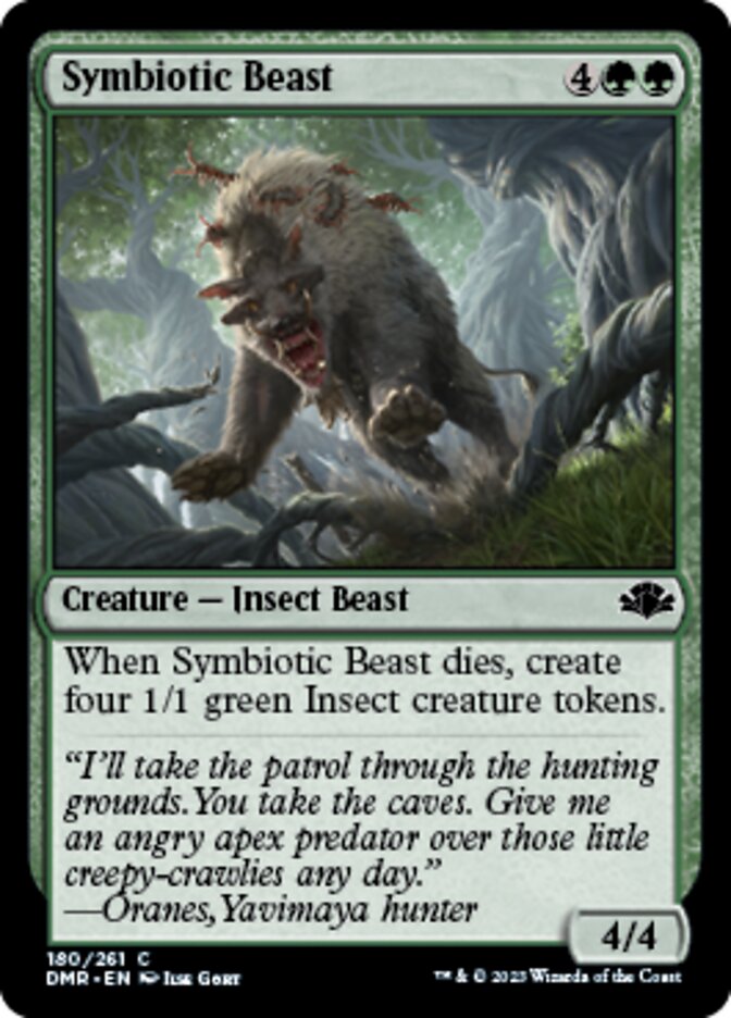 Symbiotic Beast [Dominaria Remastered] | Lots Moore NSW