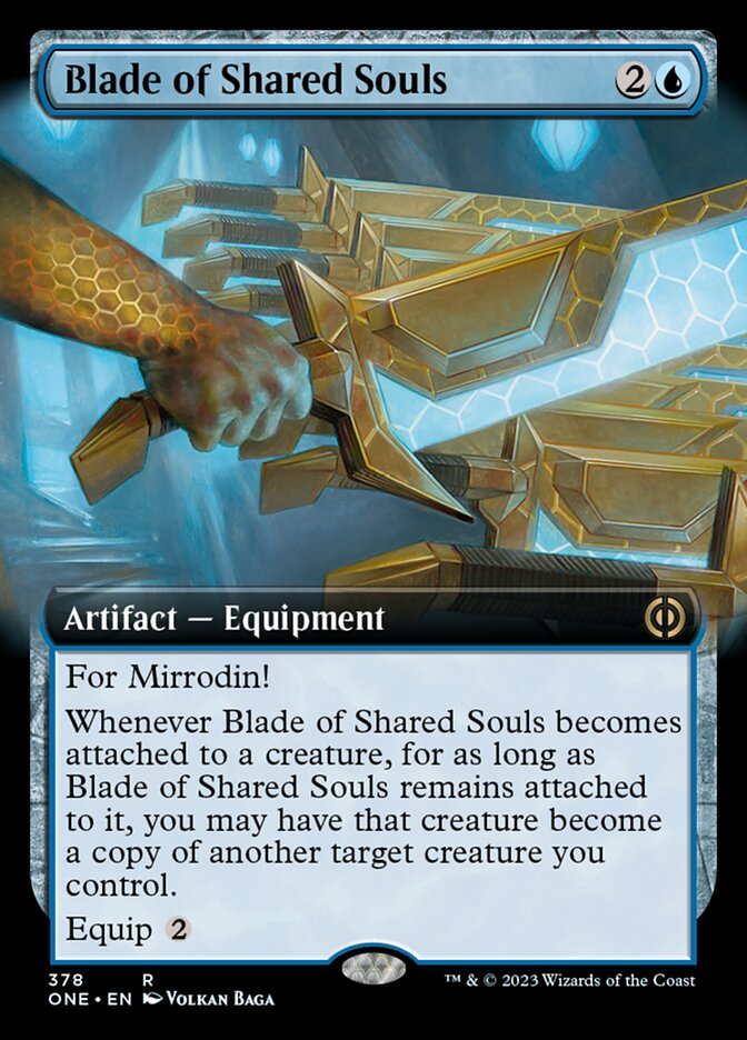 Blade of Shared Souls (Extended Art) [Phyrexia: All Will Be One] | Lots Moore NSW