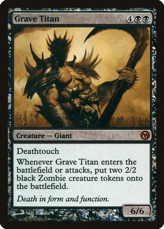 Grave Titan [Duels of the Planeswalkers Promos 2011] | Lots Moore NSW