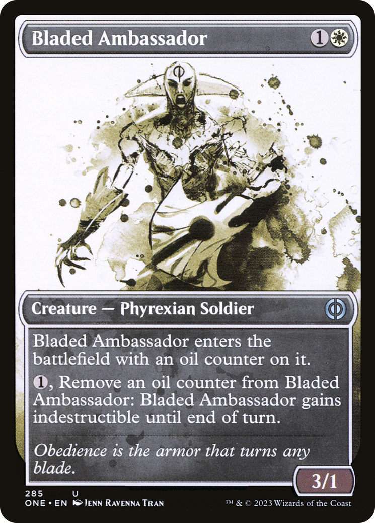 Bladed Ambassador (Showcase Ichor) [Phyrexia: All Will Be One] | Lots Moore NSW