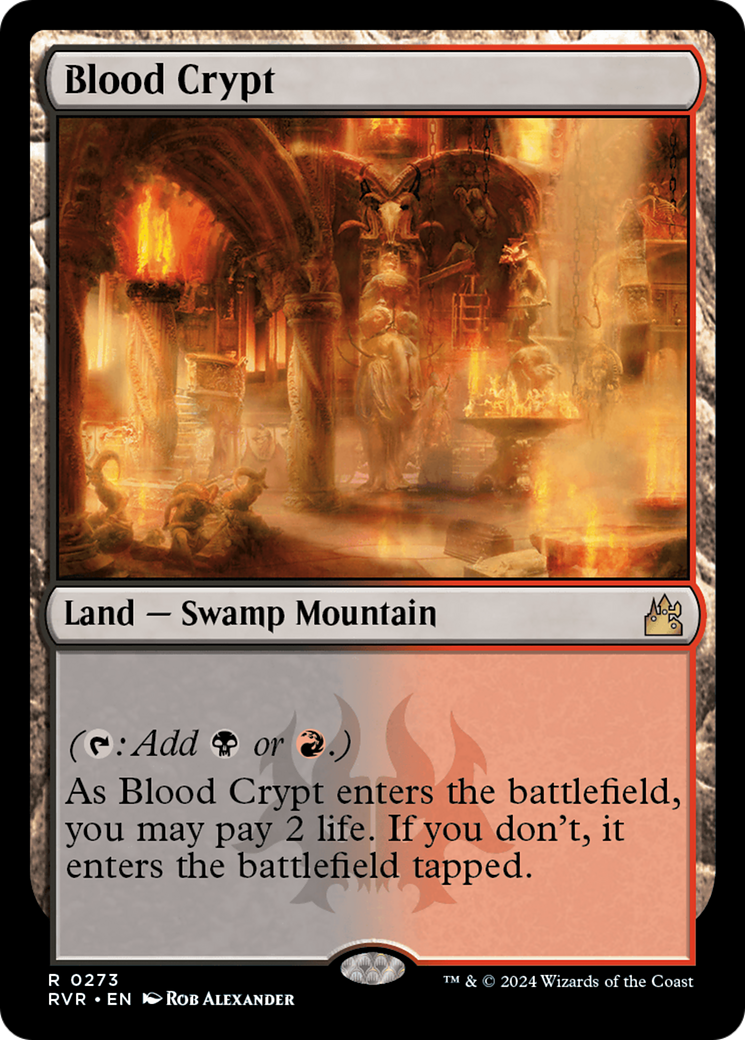 Blood Crypt [Ravnica Remastered] | Lots Moore NSW