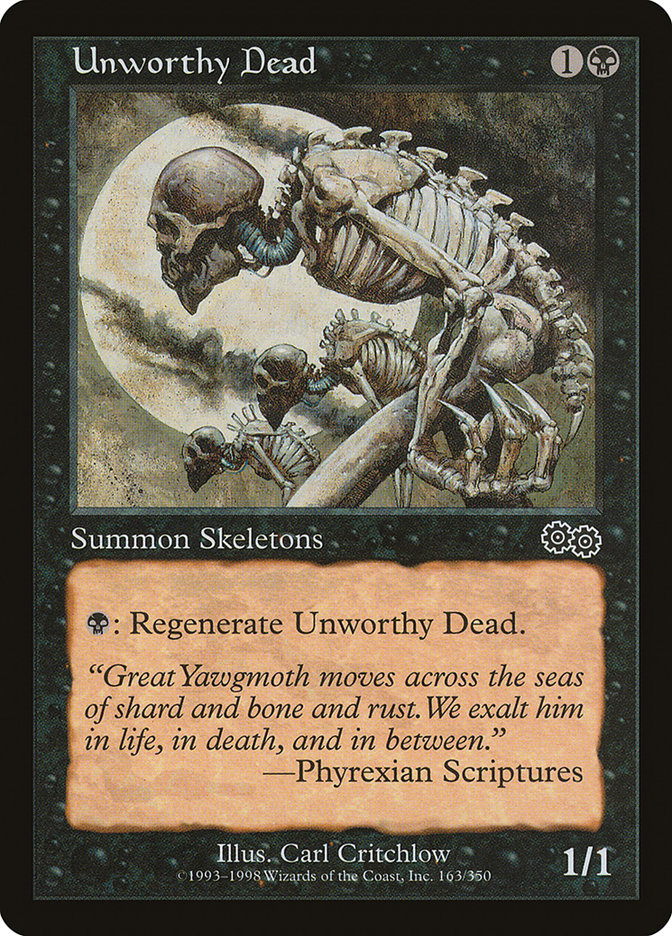 Unworthy Dead [Urza's Saga] | Lots Moore NSW