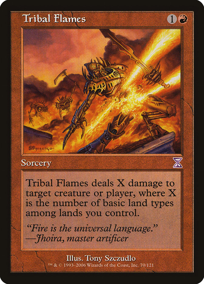 Tribal Flames [Time Spiral Timeshifted] | Lots Moore NSW