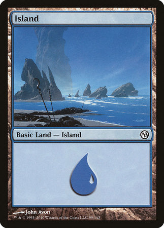 Island (99) [Duels of the Planeswalkers] | Lots Moore NSW