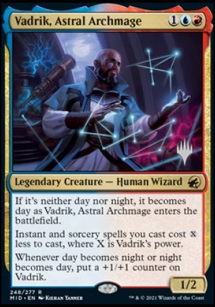 Vadrik, Astral Archmage (Promo Pack) [Innistrad: Midnight Hunt Promos] | Lots Moore NSW