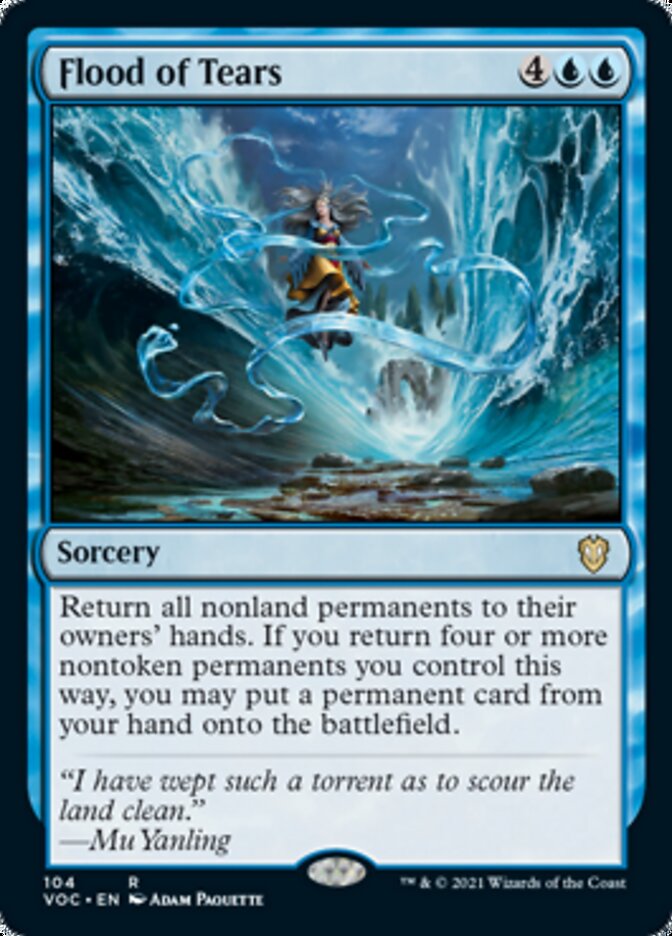 Flood of Tears [Innistrad: Crimson Vow Commander] | Lots Moore NSW