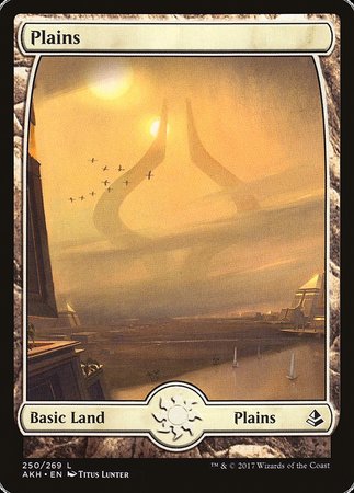 Plains (250) - Full Art [Amonkhet] | Lots Moore NSW