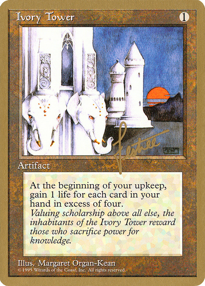 Ivory Tower (Bertrand Lestree) [Pro Tour Collector Set] | Lots Moore NSW