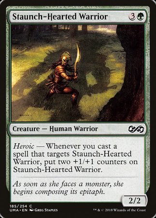 Staunch-Hearted Warrior [Ultimate Masters] | Lots Moore NSW