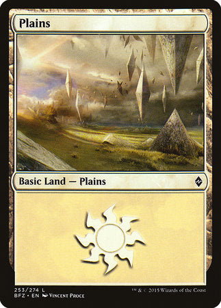 Plains (253) [Battle for Zendikar] | Lots Moore NSW