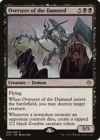 Overseer of the Damned [Archenemy: Nicol Bolas] | Lots Moore NSW