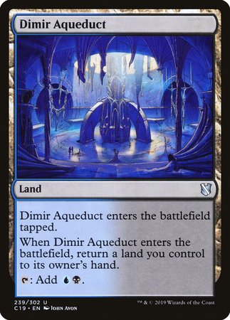 Dimir Aqueduct [Commander 2019] | Lots Moore NSW